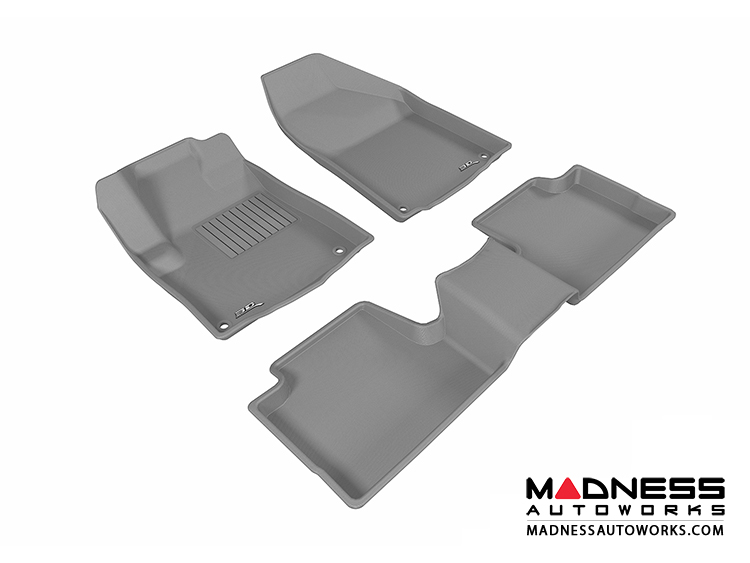 Jeep Cherokee Floor Mats (Set of 3) - Gray by 3D MAXpider